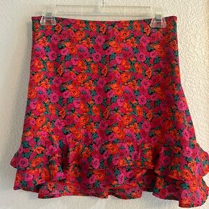 Mi Ami Floral Mini Skirt